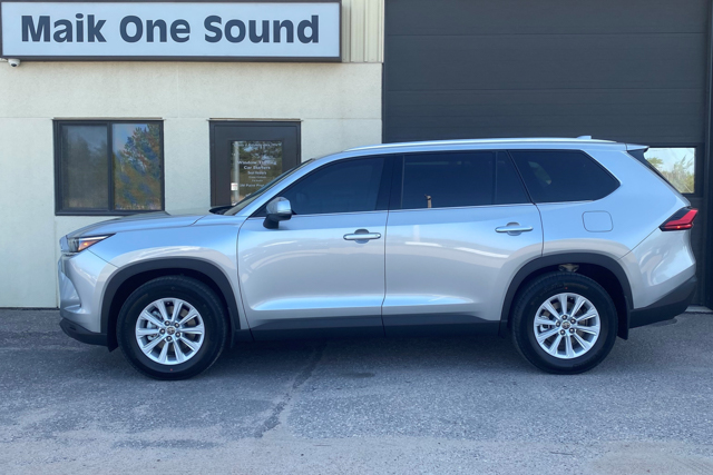 Toyota 2024 Grand Highlander with professional window tint in North Bay